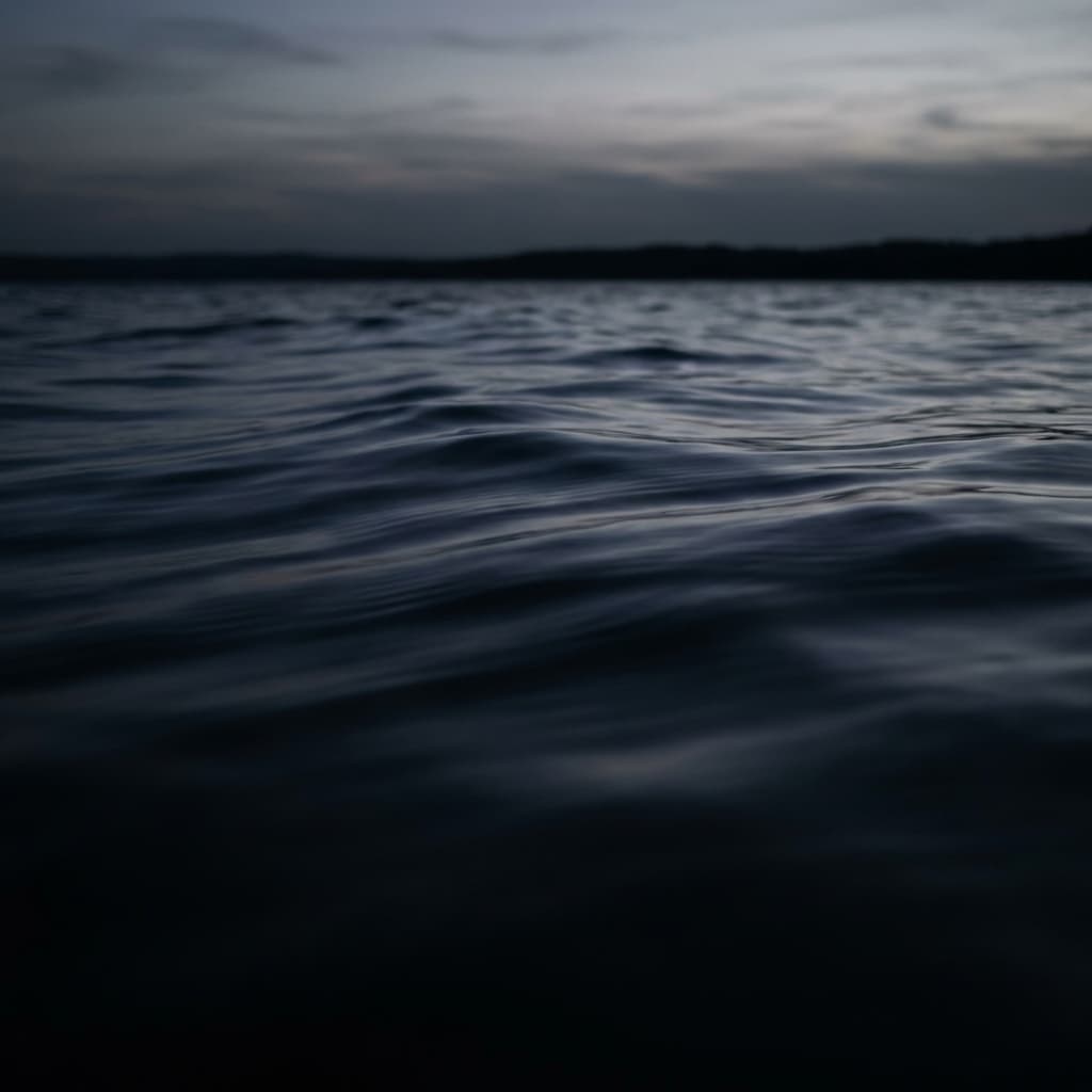 Moody ocean background